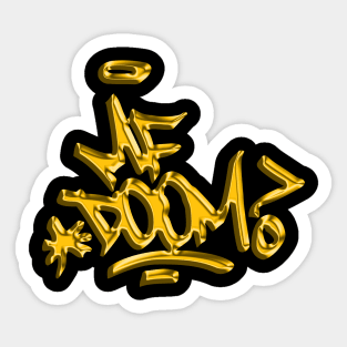 King Geerodah Gold Sticker